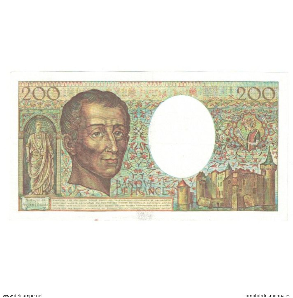 France, 200 Francs, Montesquieu, 1985, E.035, SUP+, Fayette:70.5, KM:155a - 200 F 1981-1994 ''Montesquieu''