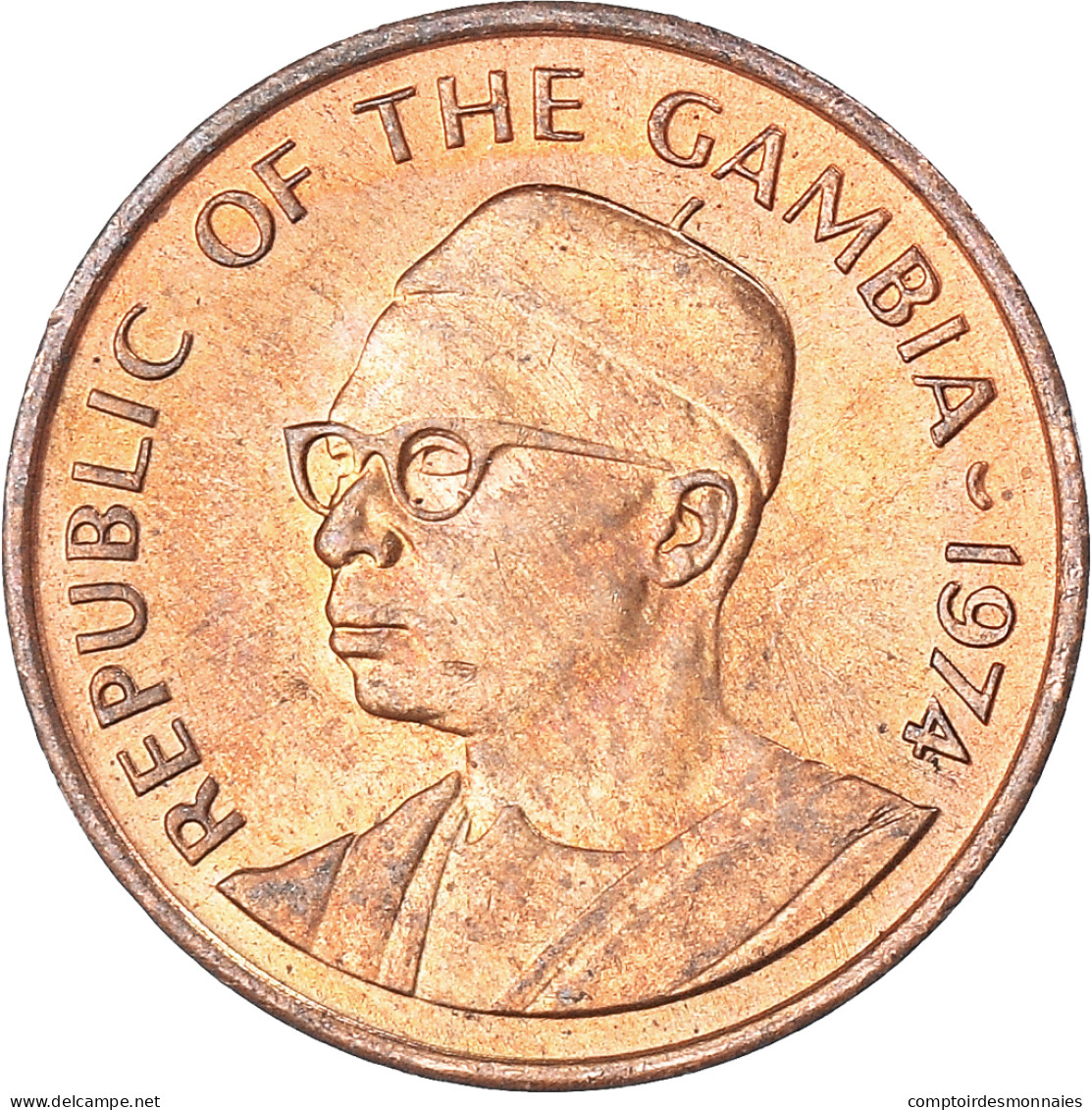 Monnaie, Gambie , Butut, 1974 - Gambia