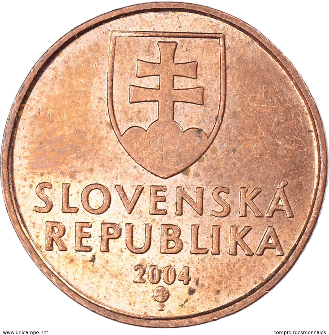 Monnaie, Slovaquie, 50 Halierov, 2004 - Slovacchia