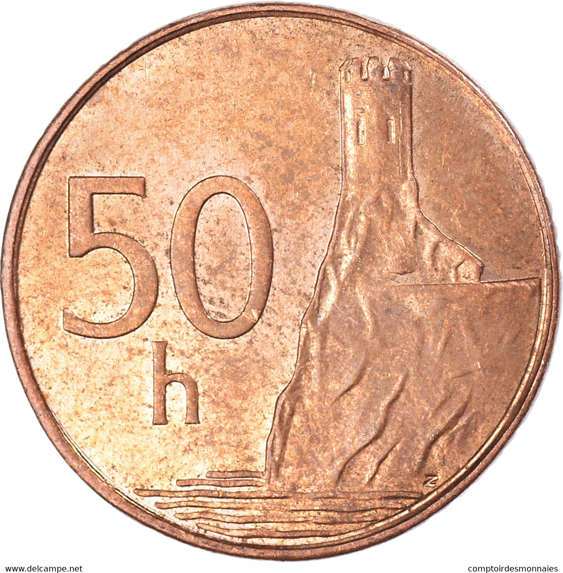 Monnaie, Slovaquie, 50 Halierov, 2004 - Slovacchia