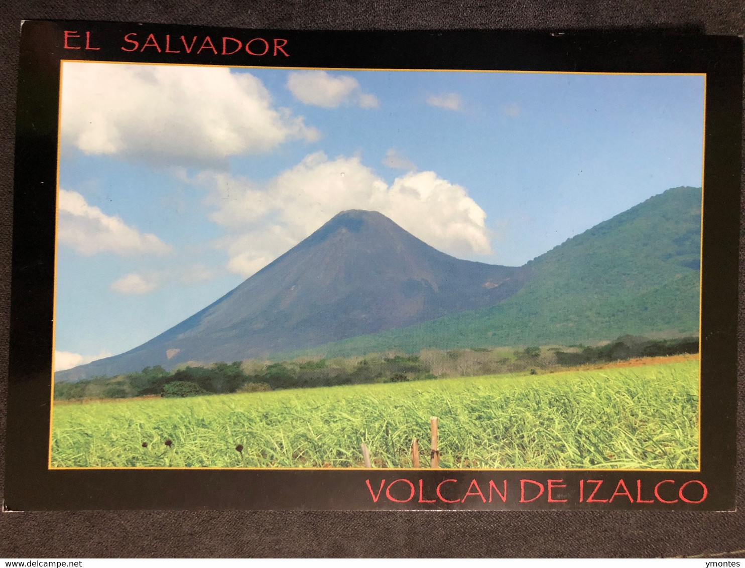 Postcard Izalco Volcano  2012 - El Salvador