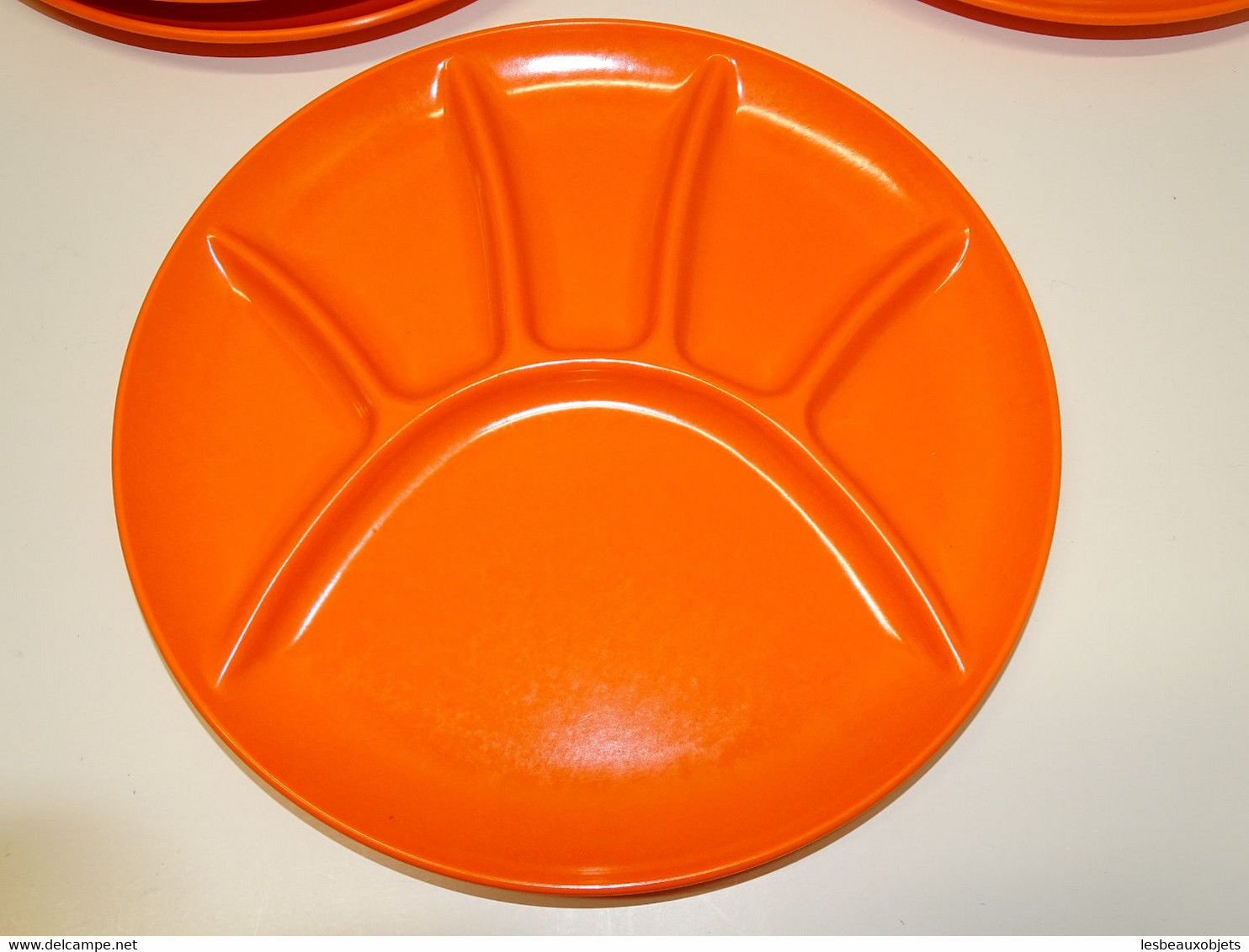 Assiettes à Fondue Style Bohème, 1960s, Set de 10 en vente sur Pamono