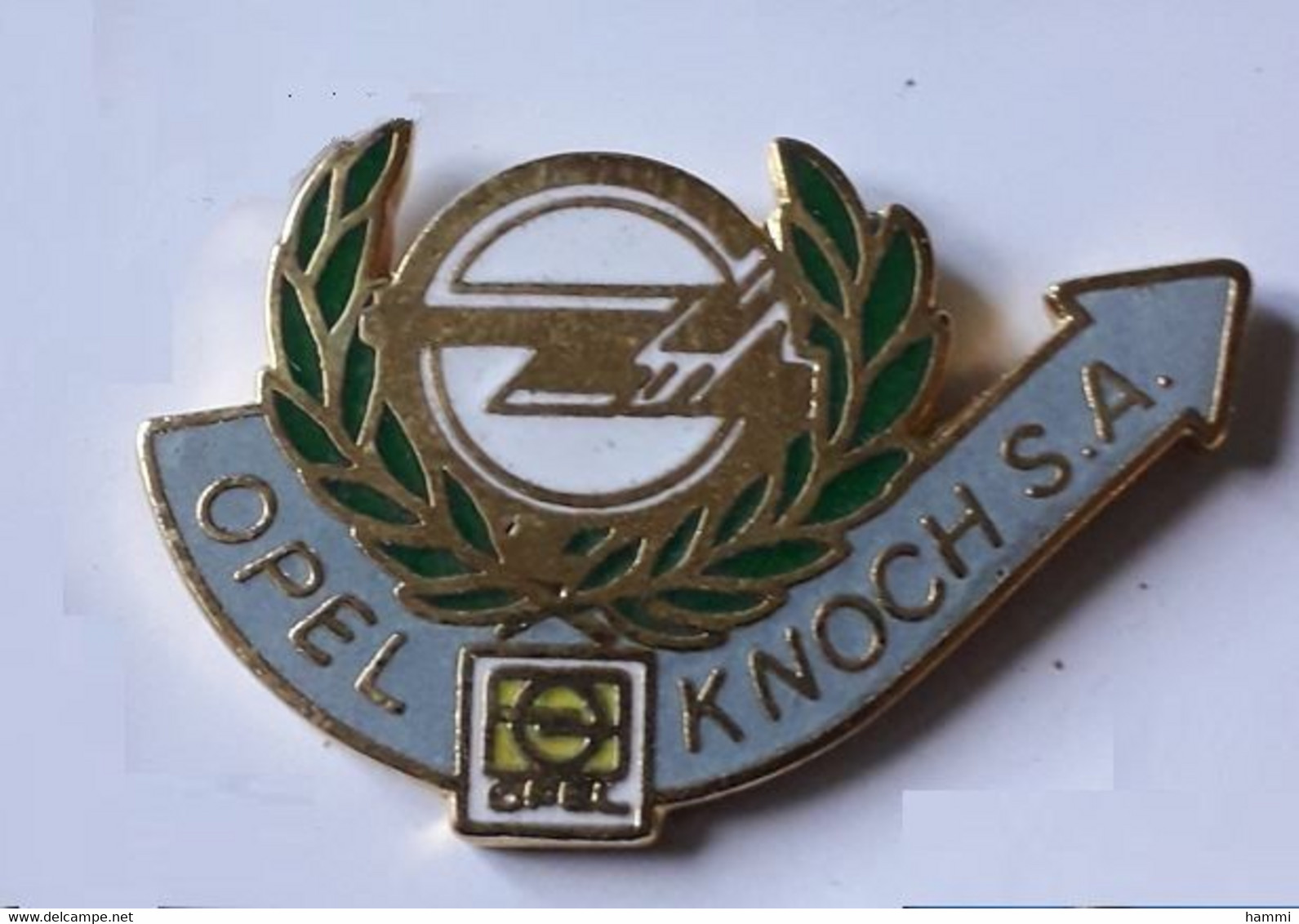 AN253 Pin's KNOCH ETOILE OPEL STRASBOURG SA Alsace Qualité EGF - Opel