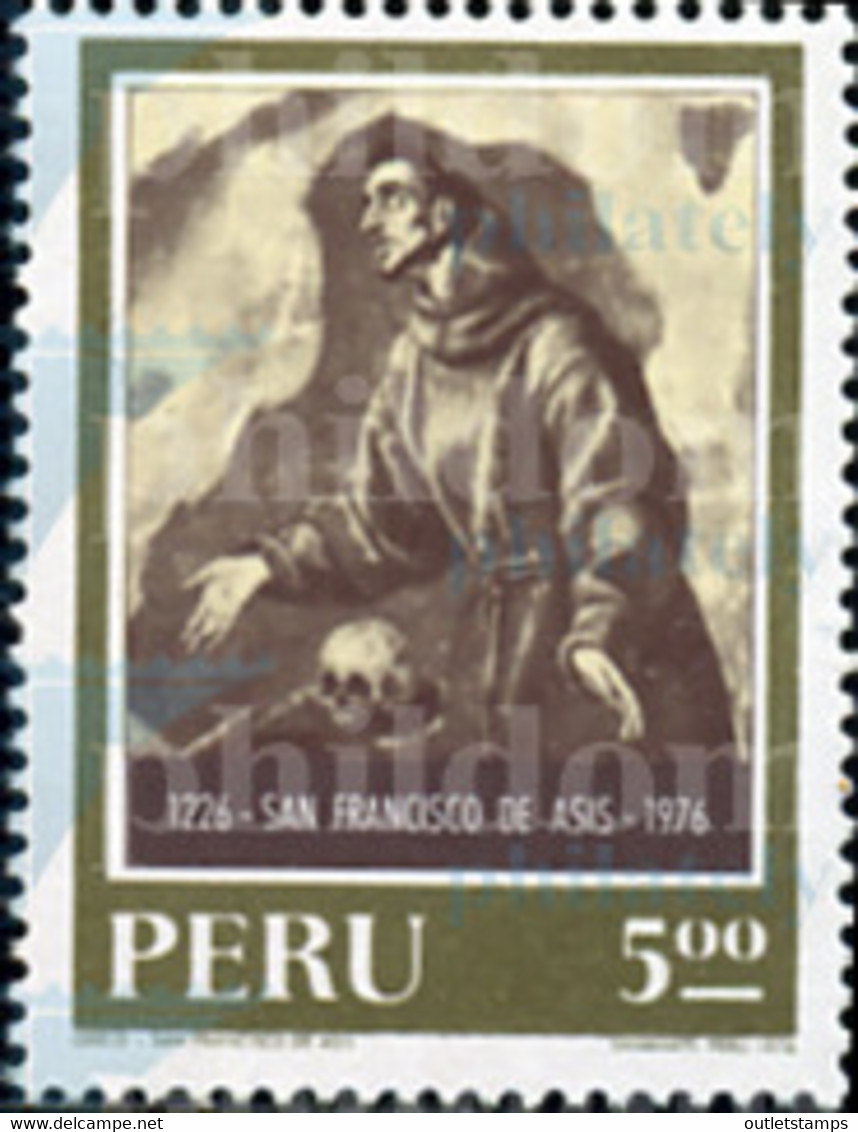 351231 MNH PERU 1976 SAN FRANCISCO DE ASIS - Peru