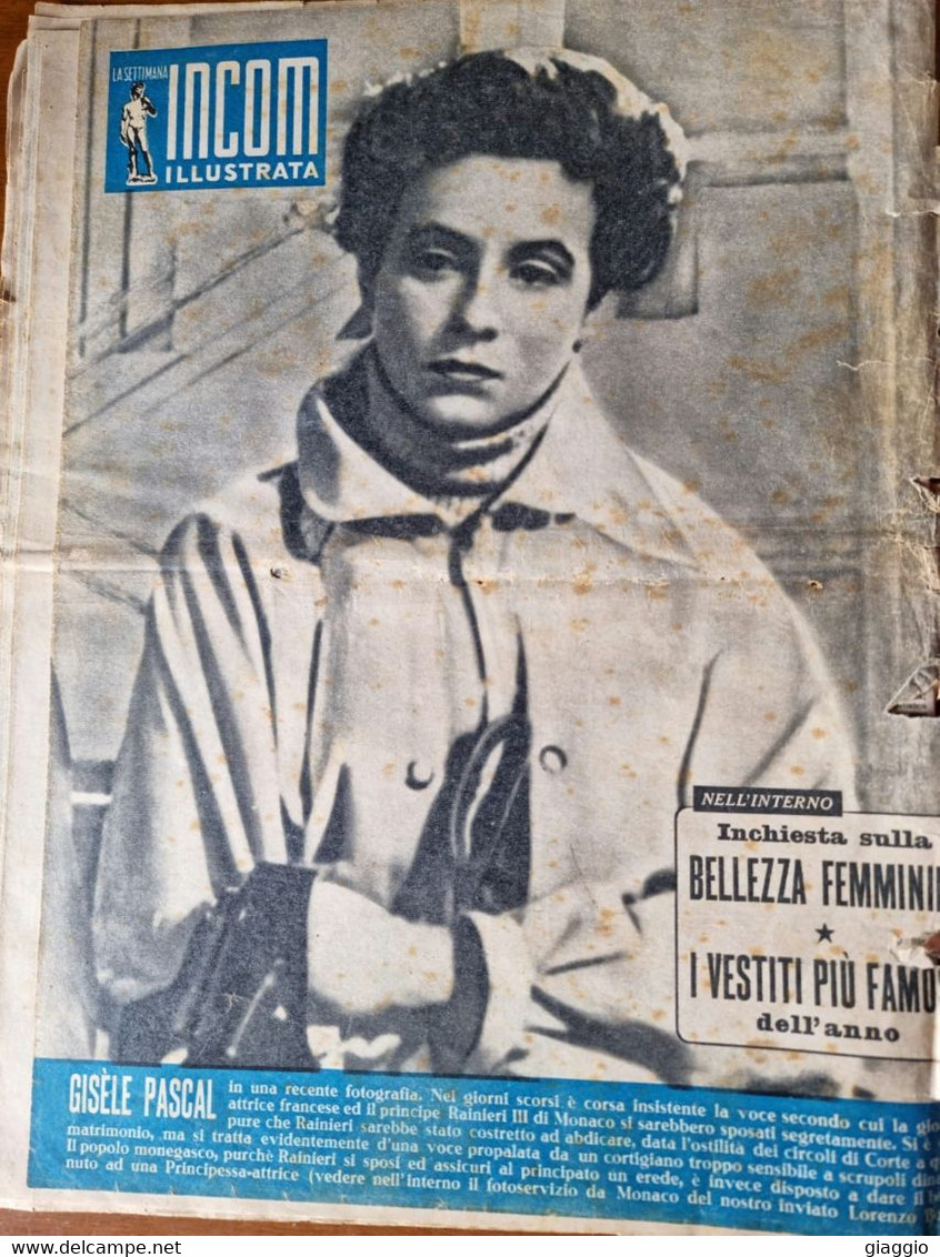 °°° INCOM - ELENA DI SAVOIA PETROVICH - ANNO V 1952 °°° - Society, Politics & Economy