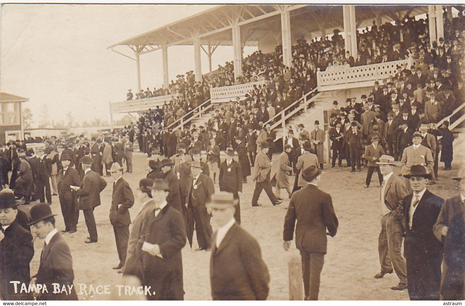 Cpa /photo Card-USA- Florida -tampa Bay Race Track ( Horses Race / Course De Chevaux / Pferderennen ) - Tampa