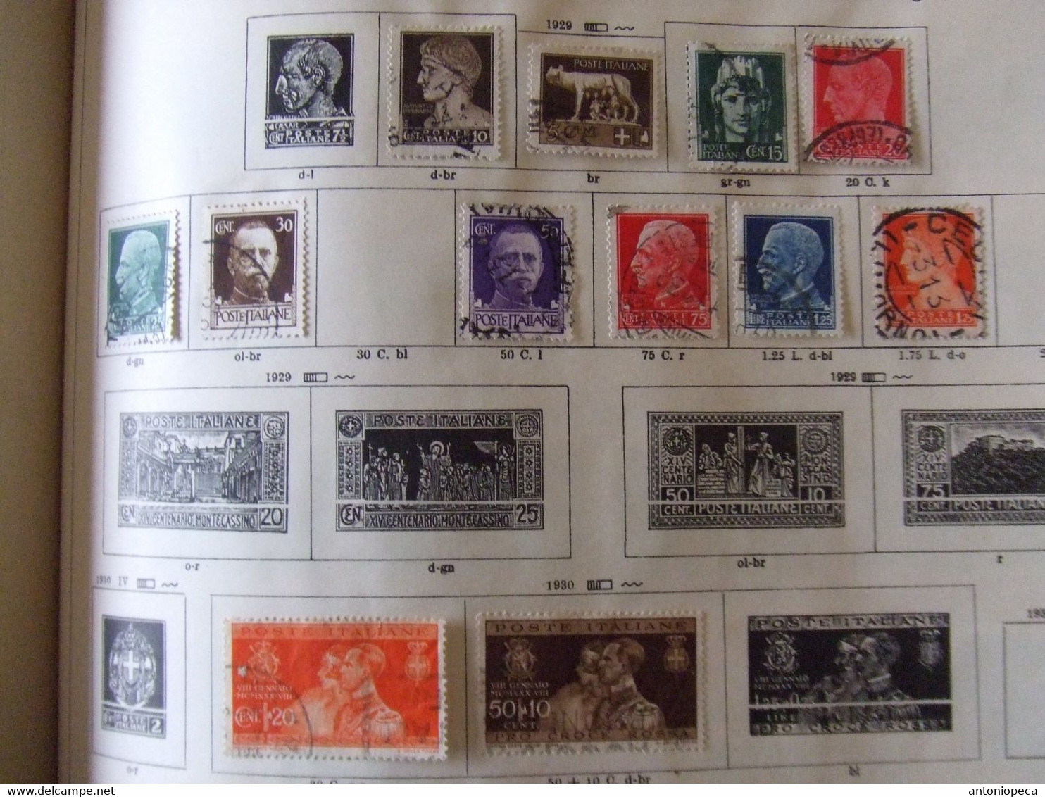 Italy Kingdom Collection (8 Scans), 80 Samps Used Or  MH* - Lotti E Collezioni