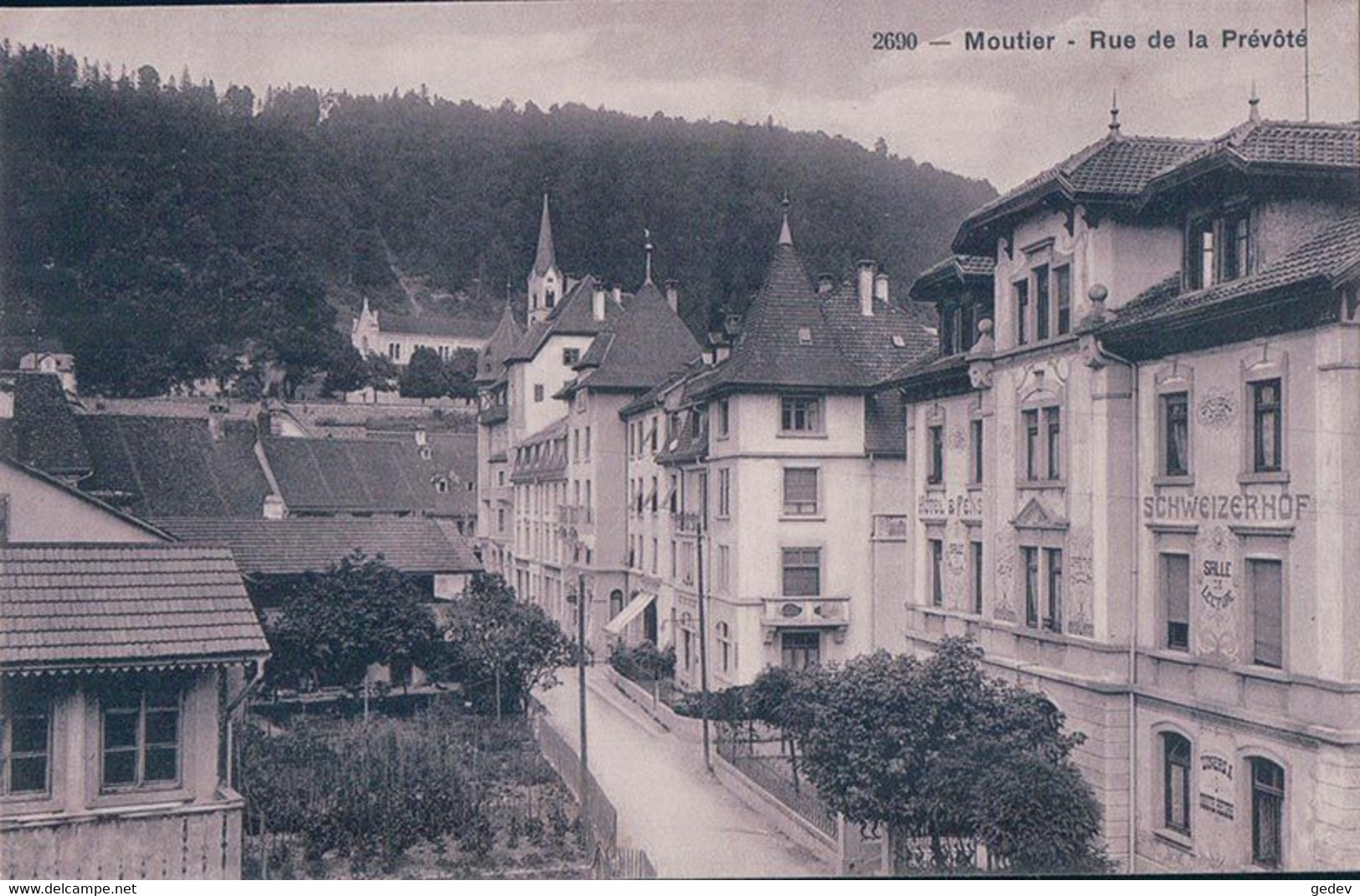 Moutier BE, Rue De La Prêvôté (2690) - Moutier