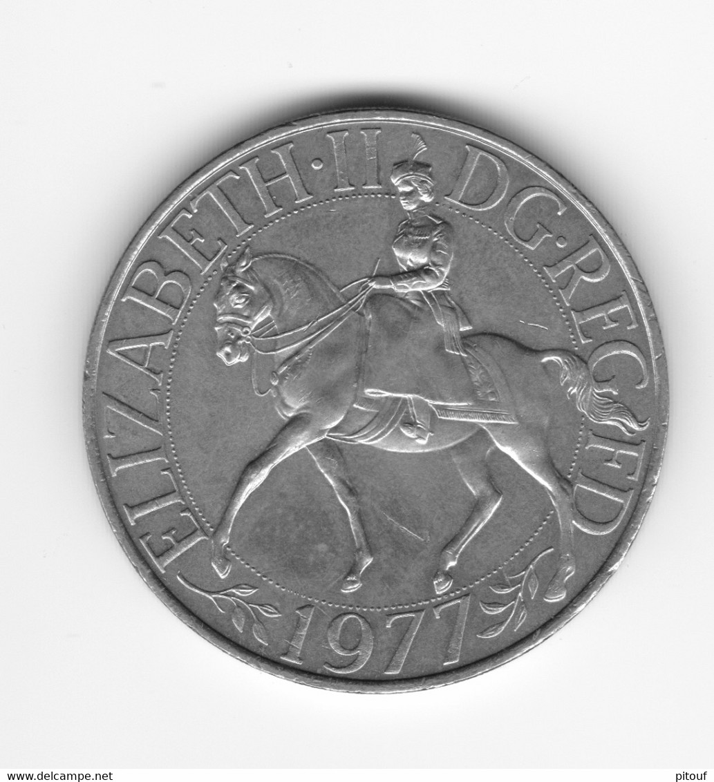 25 New Pence 1977 Jubilee D'argent  UNC - 25 New Pence