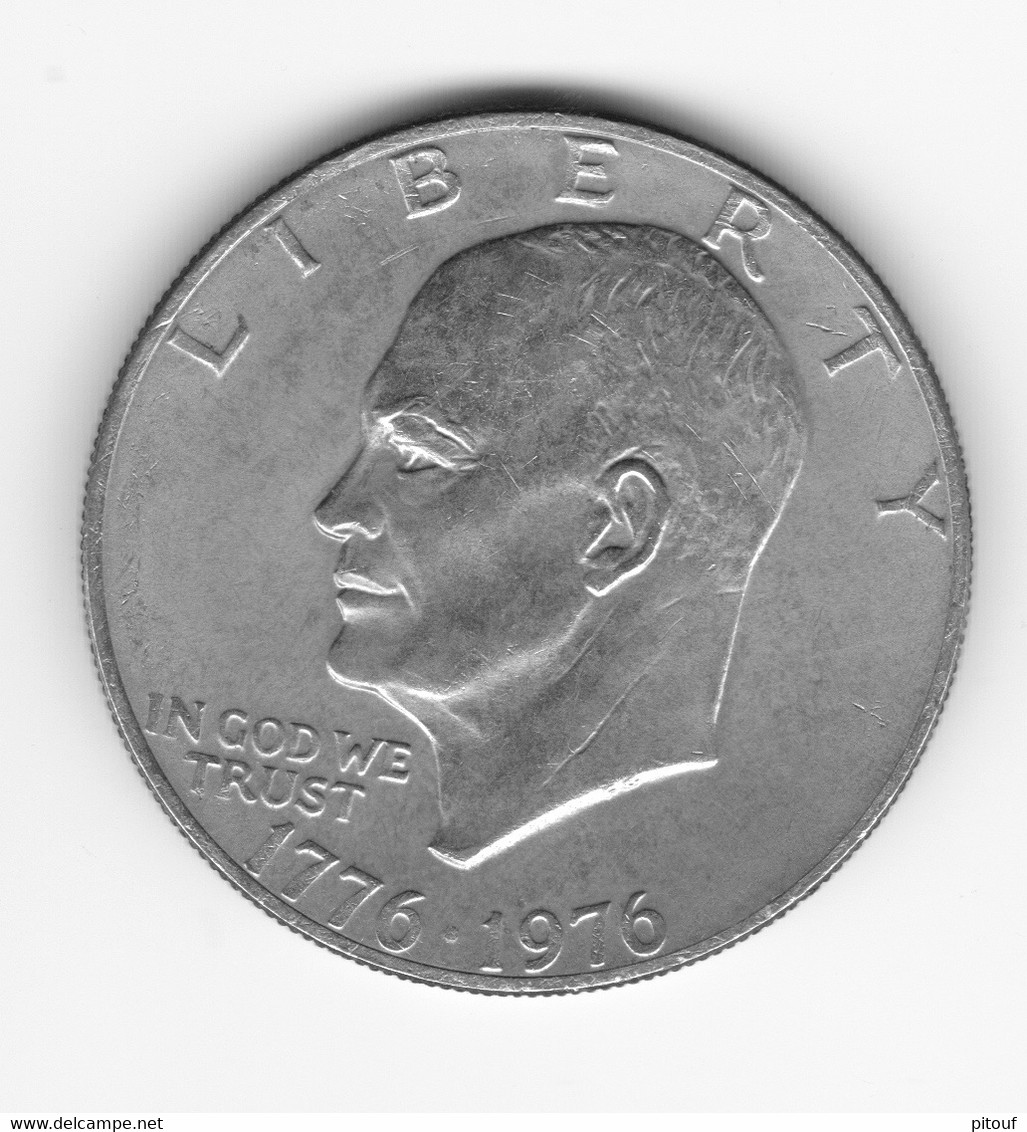 1 Dollar Eisenhower 1976 (type 2)  TTB+ - 1971-1978: Eisenhower