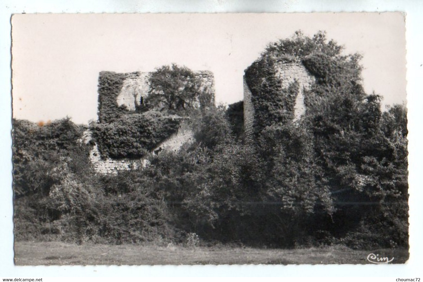 (37) 3544, Semblançay, Combier 3523, Ruines Du Vieux Château - Semblançay