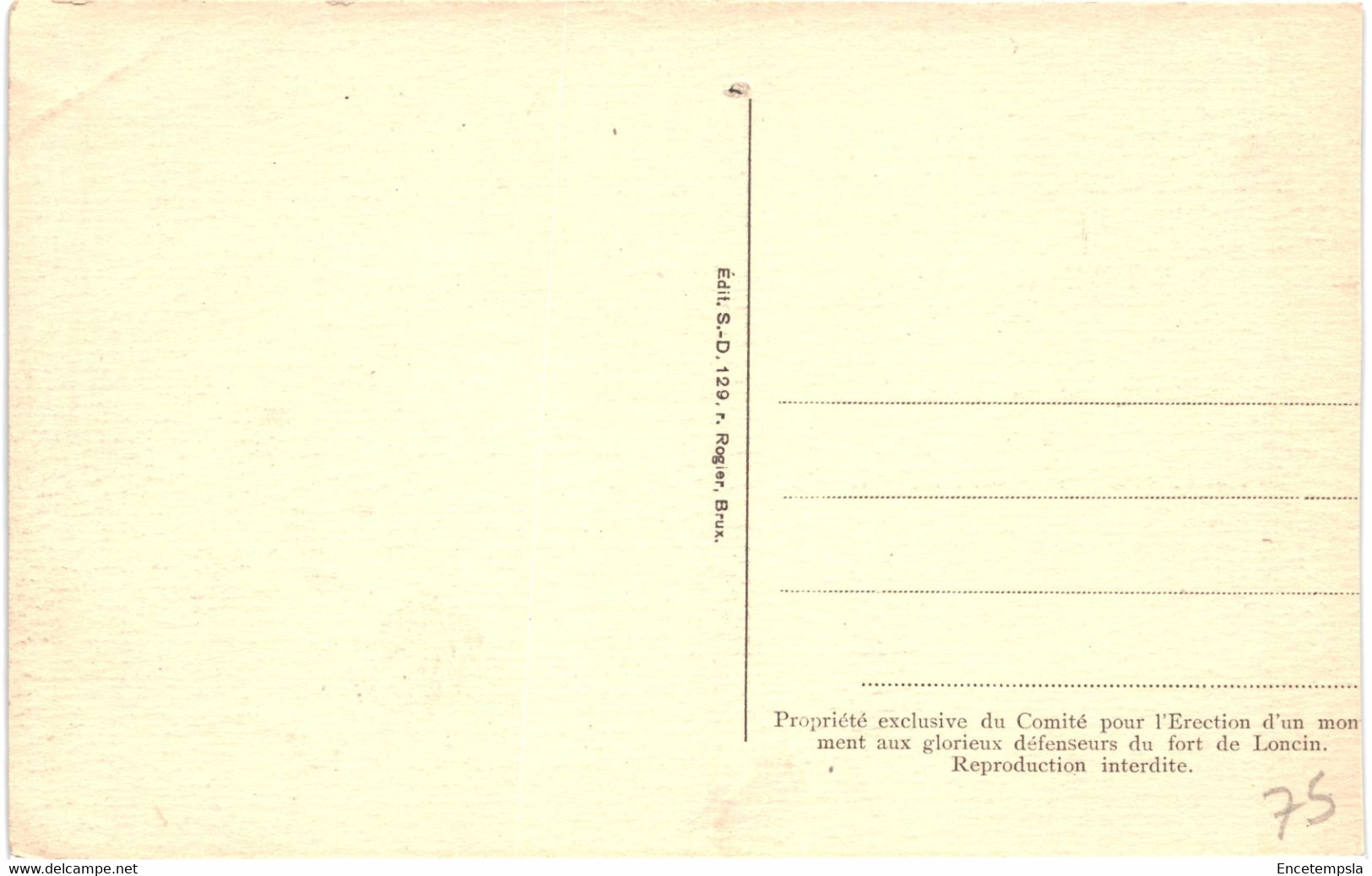 CPA Carte Postale  Belgique  Loncin Commandant Du Fort Entouré De Ses Rescapés  VM51094 - Ans