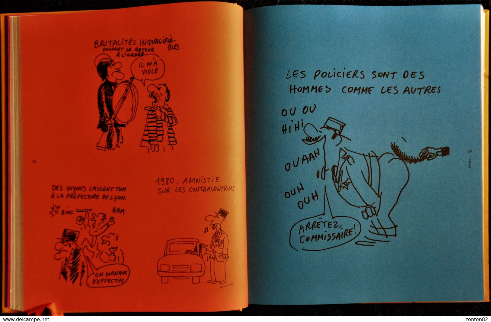 WOLINSKI  - Mes Années 1970 -  Les Échappés . Charlie Hebdo - ( 2015  )  - Cartonné 230 pages .