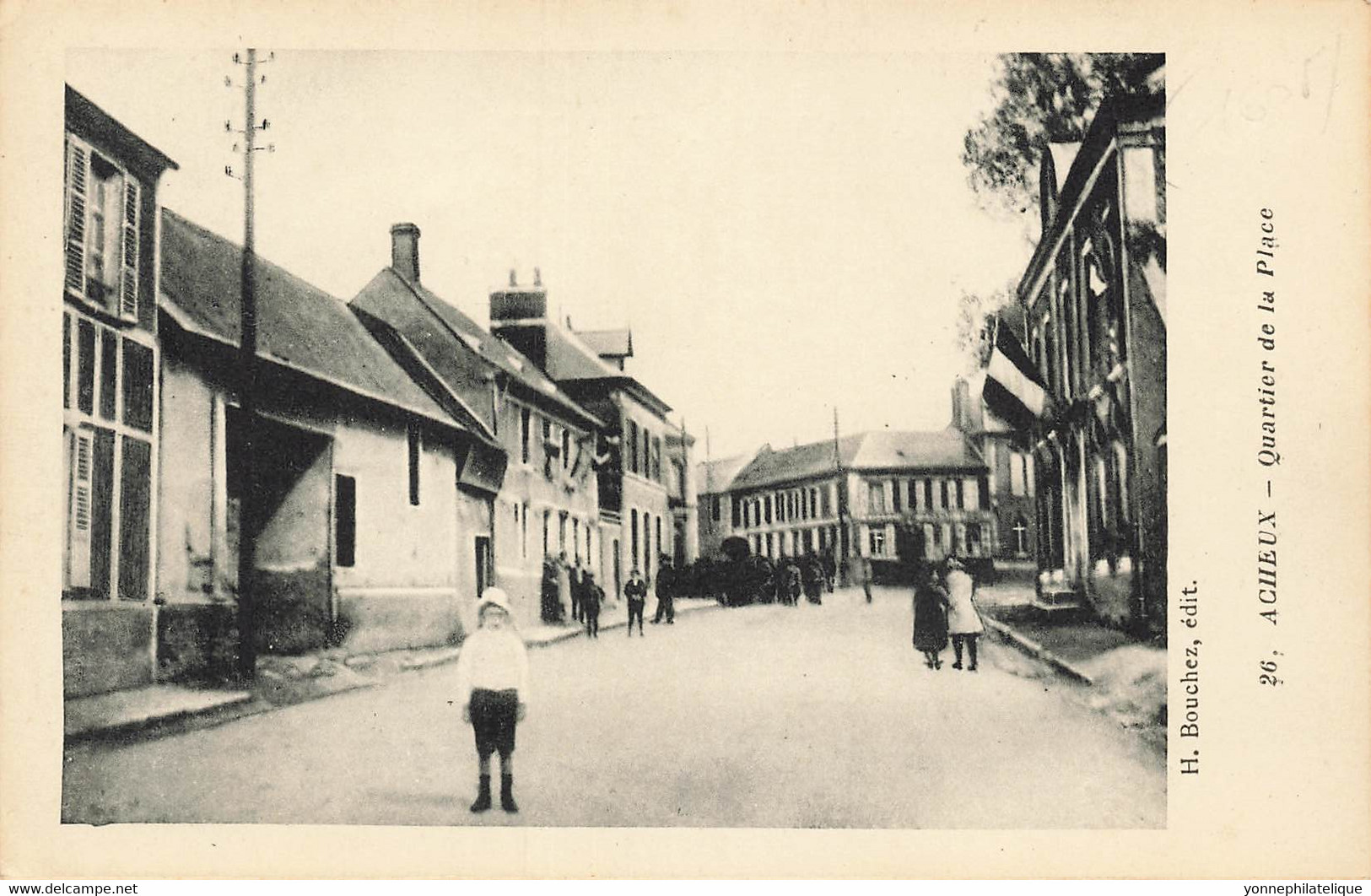 80 - SOMME - ACHEUX - Quartier De La Place - H. Bouchez, édit. -10276 - Acheux En Amienois