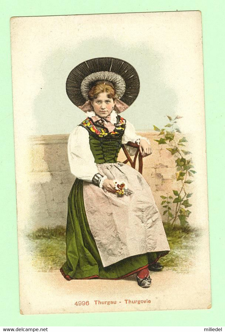T2056 - SUISSE - Folklore - Costume - Thurgau - Thurgovie - Other & Unclassified