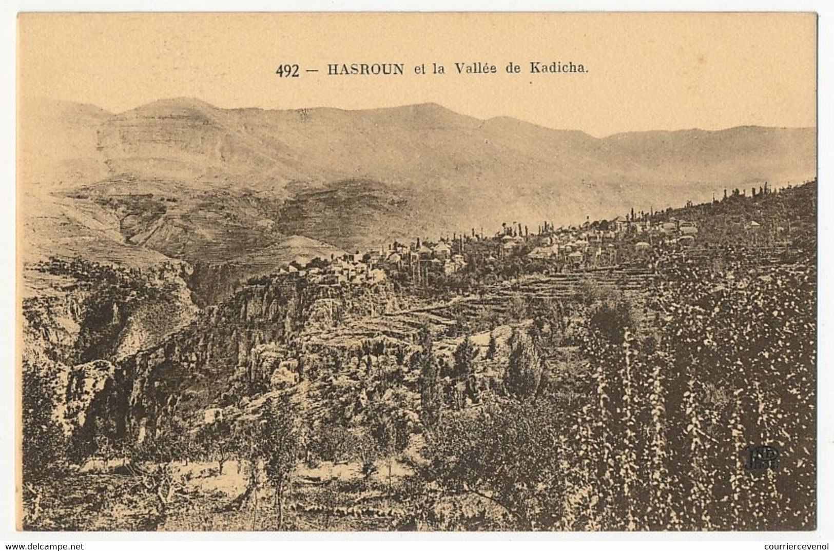 CPA - LIBAN - HASROUN - Vallée De La Kadisha - Líbano