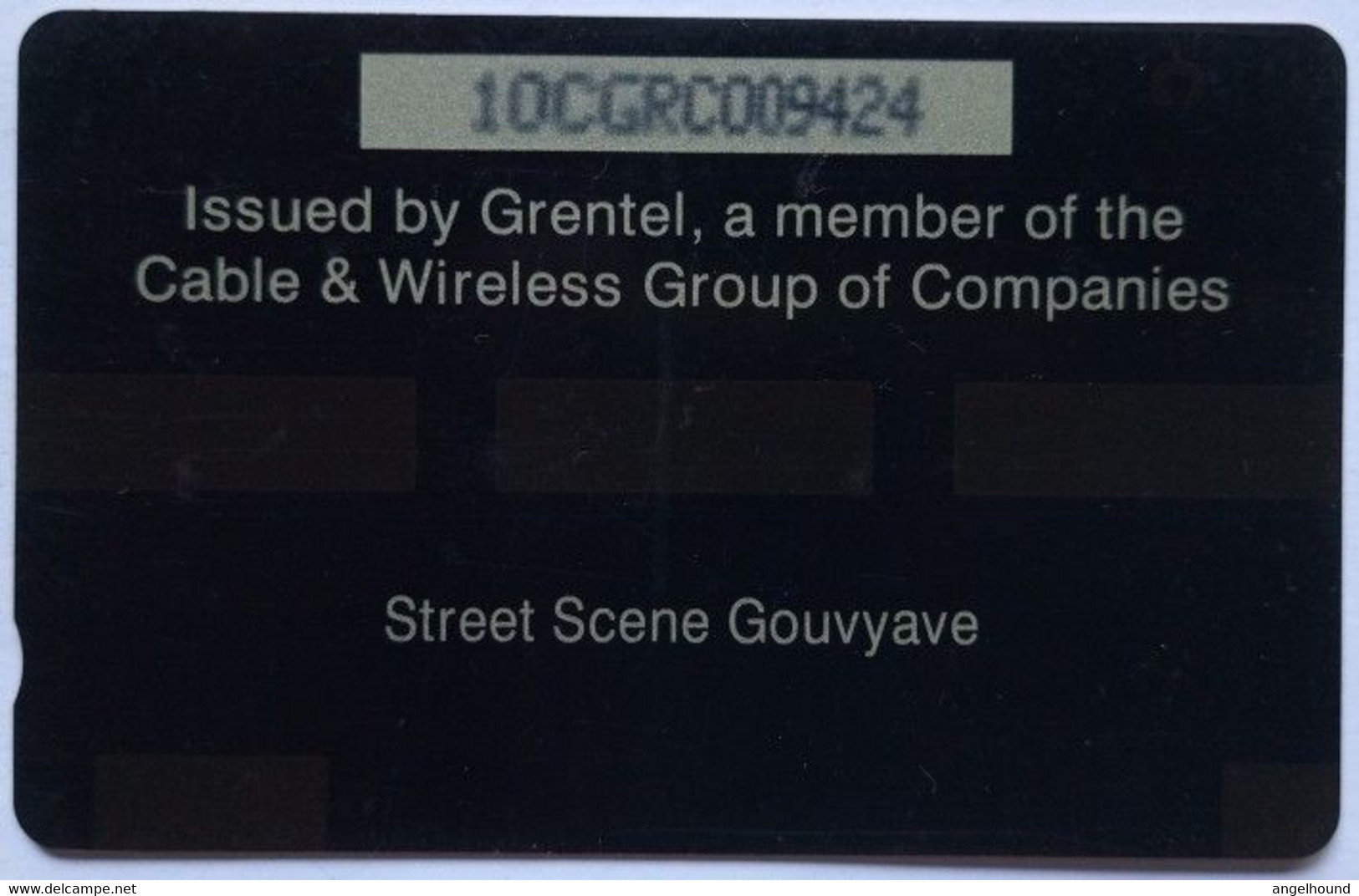 Grenada Cable And Wireless EC$40 10CGRC " Street Scene Gouvyave " - Grenade