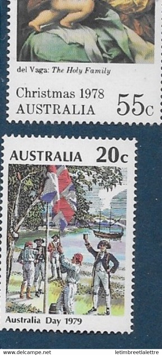 ⭐ Australie - YT N° 648 Et 649 ** - Neuf Sans Charnière ⭐ - Mint Stamps