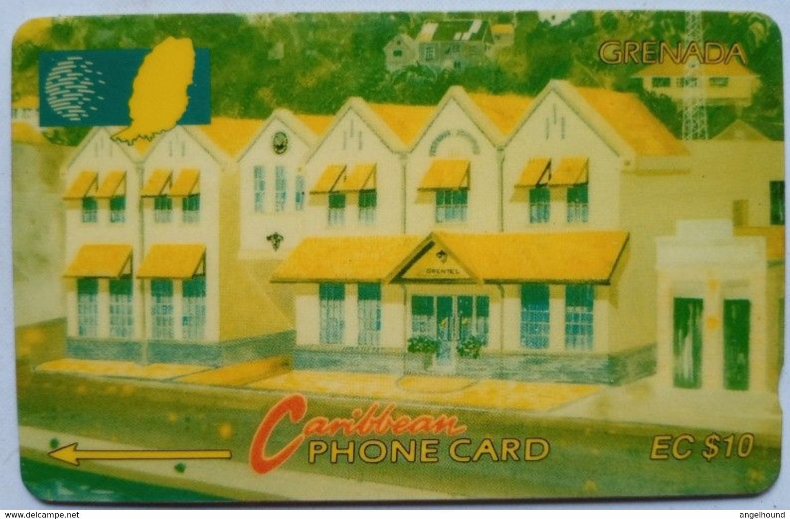 Grenada Cable And Wireless EC$10 8CGRA " New Grentel Building " - Grenada