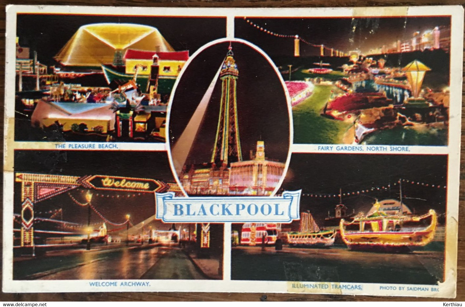 Blackpool- Illuminations - 10 Cartes Différentes, Dont Deux Multi-vues. Années 40 Et 50 - Blackpool