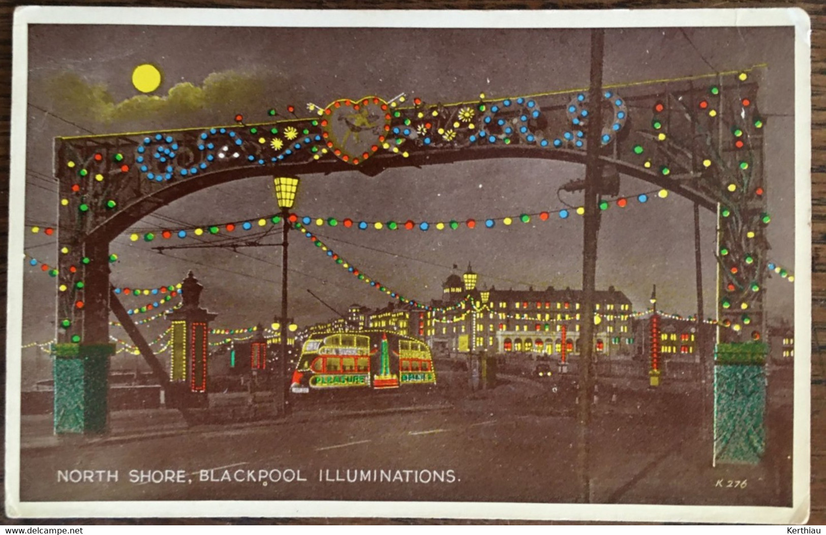 Blackpool- illuminations - 10 cartes différentes, dont deux multi-vues. Années 40 et 50