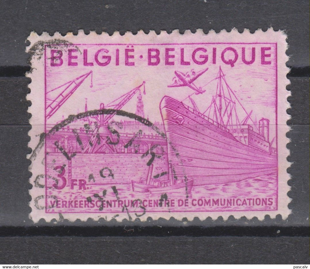 COB 770 Oblitération Centrale LODELINSART - 1948 Export