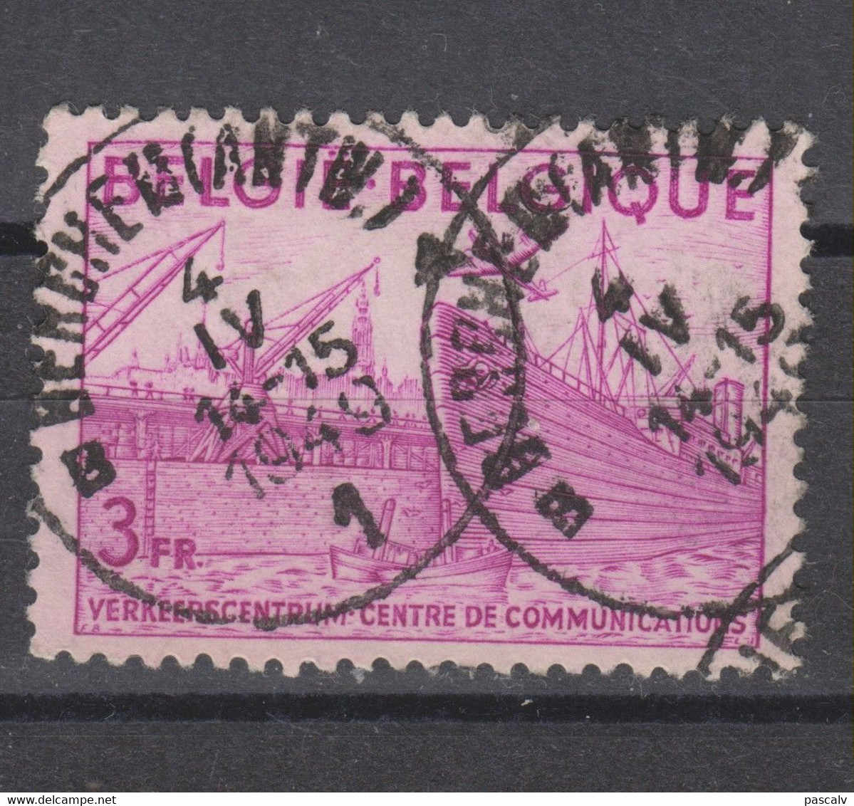 COB 770 Oblitération Centrale BERCHEM (ANTW.) - 1948 Export