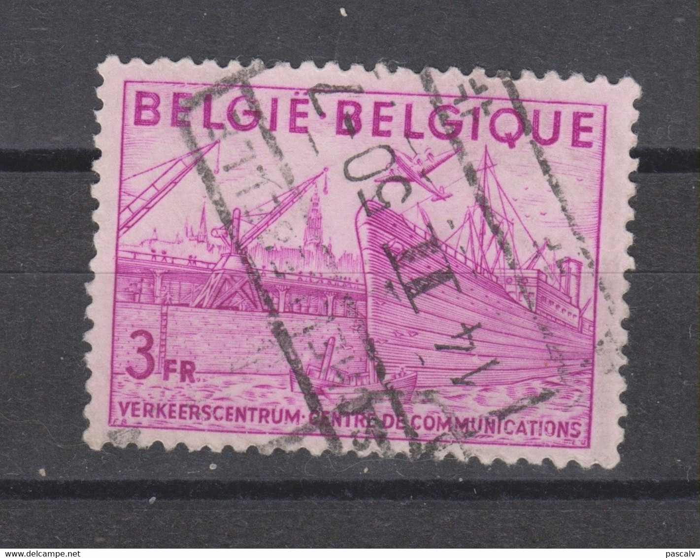 COB 770 Oblitération Centrale Chemins De Fer SCHELLEBELLE - 1948 Exportation