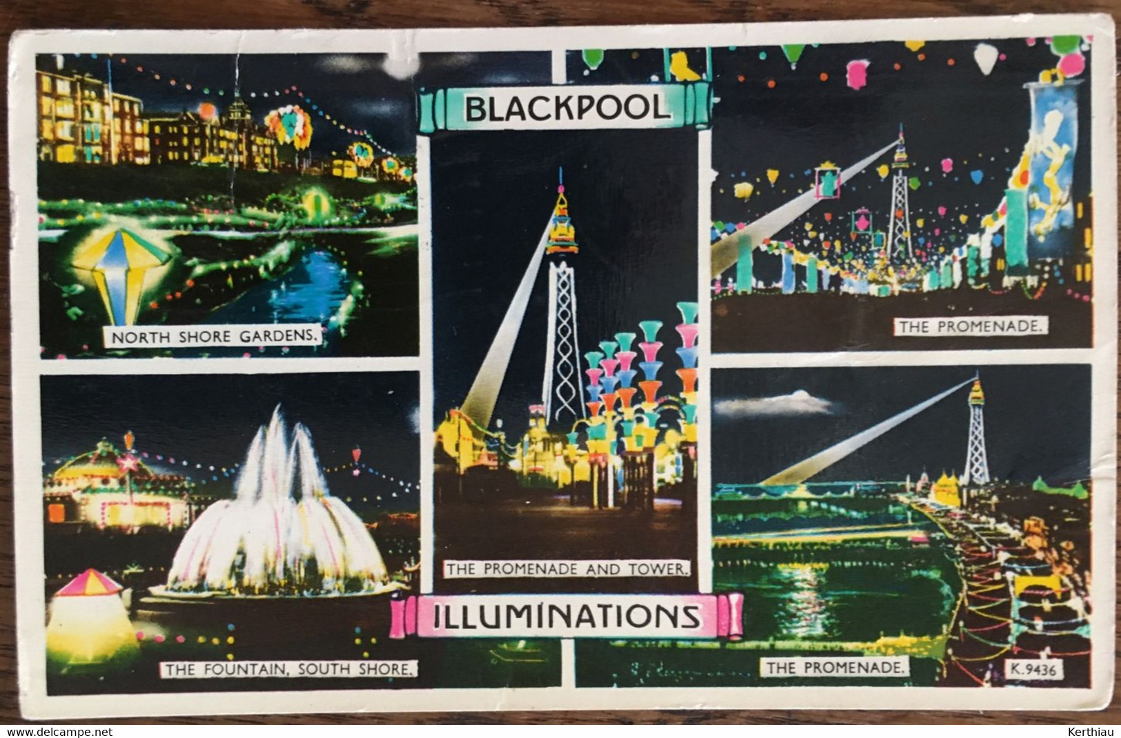 Blackpool- Illuminations - 10 Cartes Différentes, Dont Deux Multi-vues. Années 40 Et 50 - Blackpool