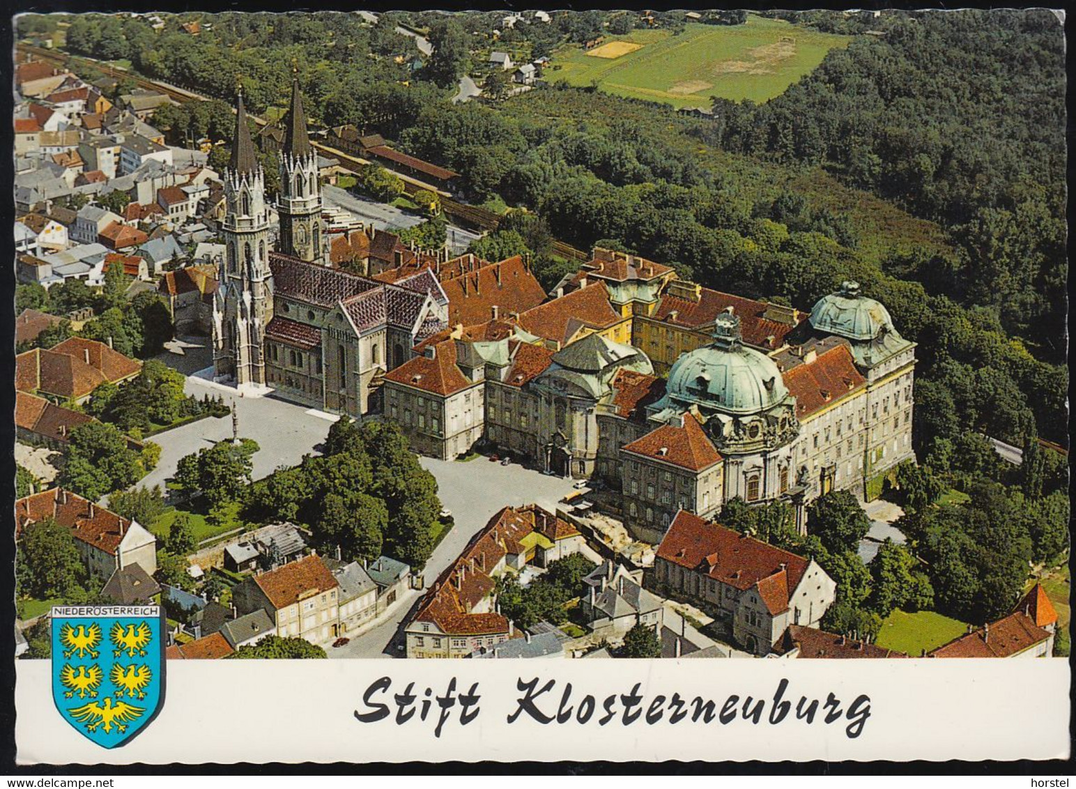 Austria - 3400 Klosterneuburg - Augustiner Chorherrenstift Bei Wien - Luftbild - Klosterneuburg