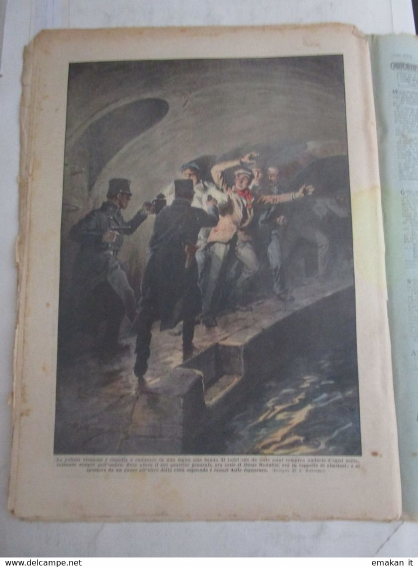 # DOMENICA DEL CORRIERE N 14 / 1930 MARCONI / NAVIGLIO E ADIGE / VILLAGGI LIBICI / CHIURO (SO) - Prime Edizioni
