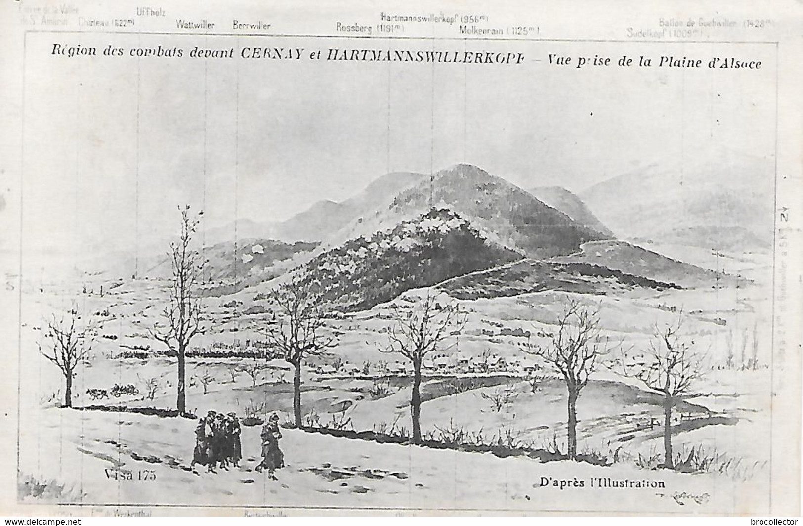 CERNAY ( 68 )  - Région Des Combats - Cernay