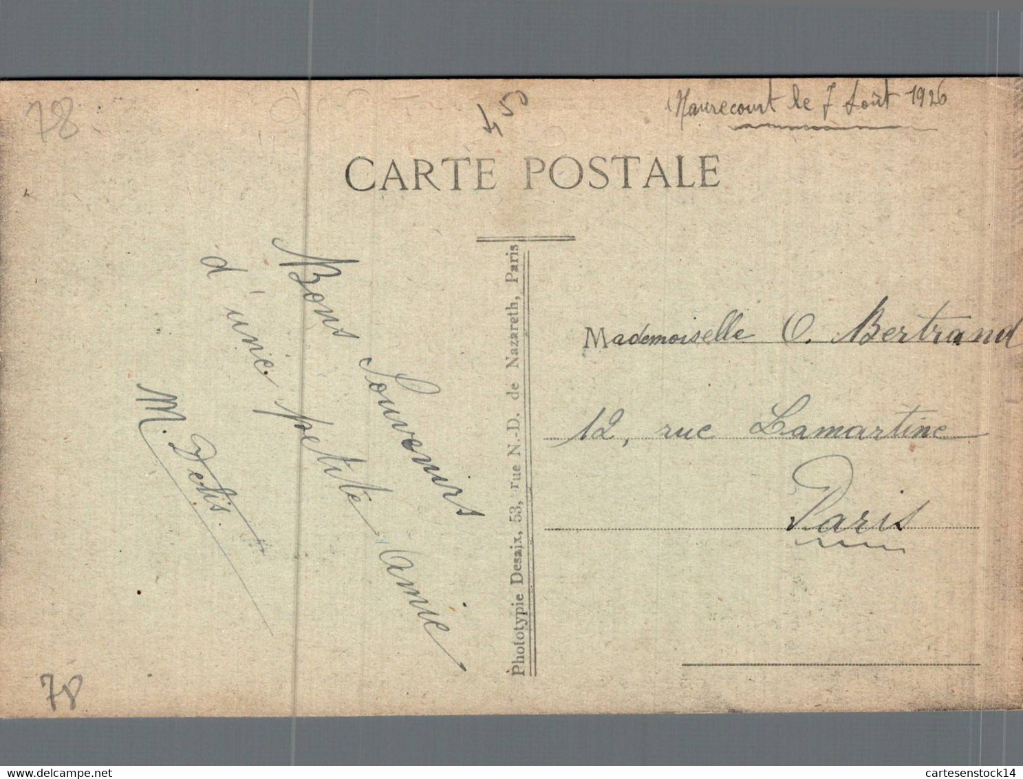 N°30102 Z -cpa Maurecourt -la Rue De La Mairie- - Maurecourt