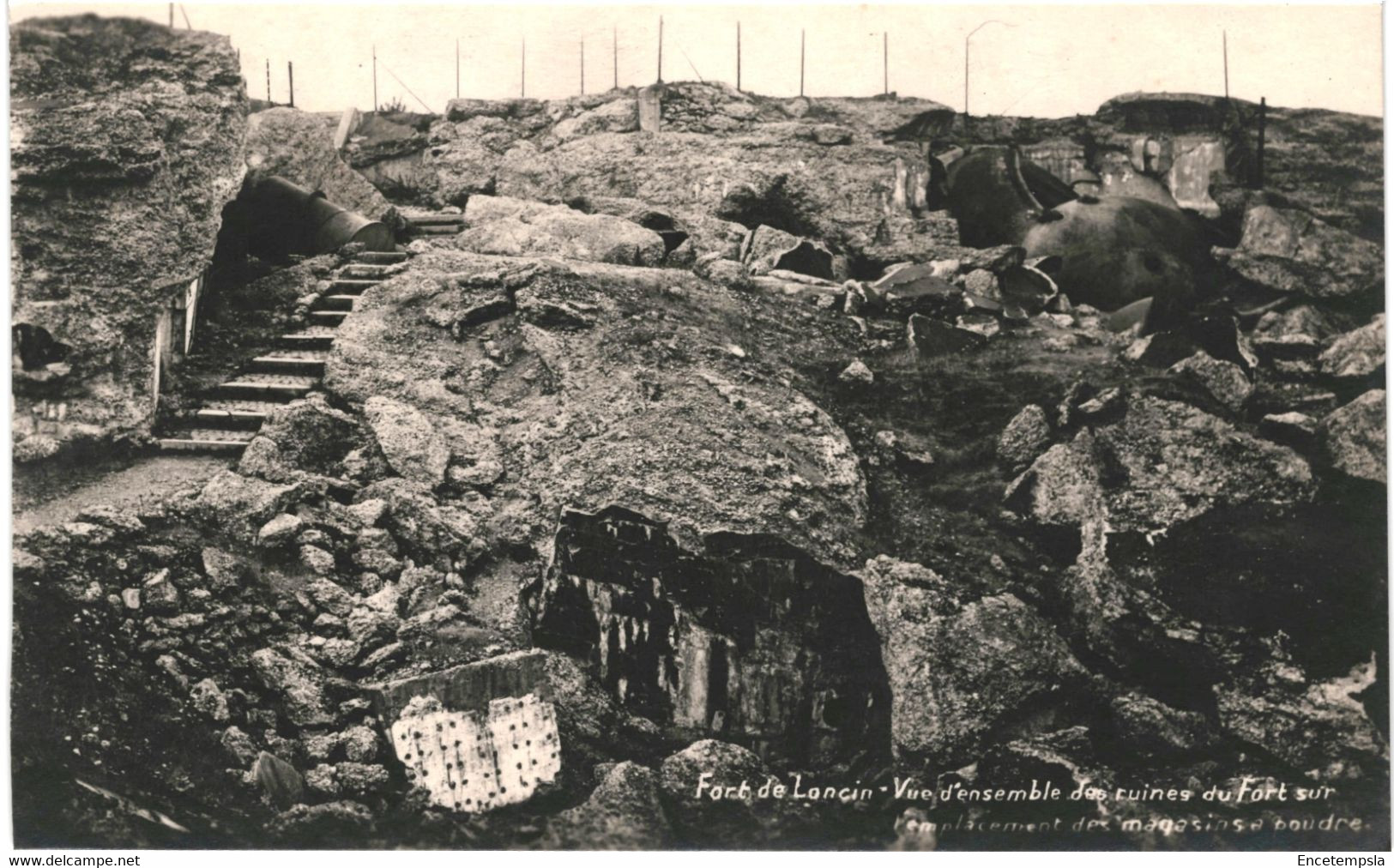 CPA Carte Postale  Belgique-Loncin -Fort  Vue D'ensemble Des Ruines  VM51139 - Ans