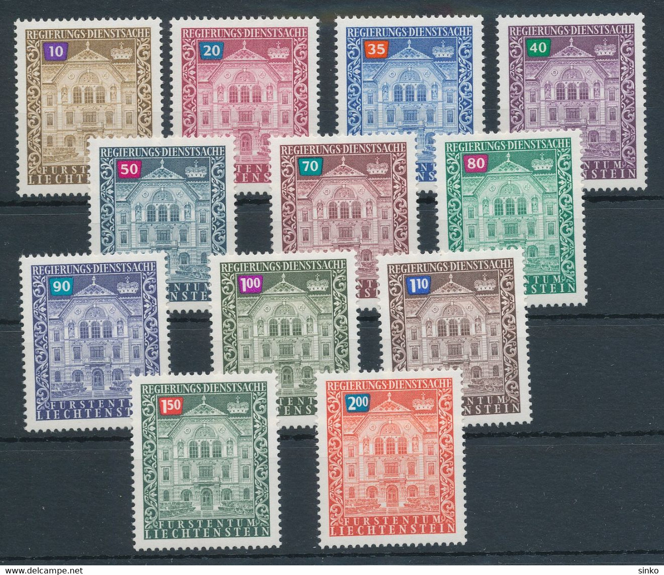1976. Liechtenstein - Porto - Postage Due