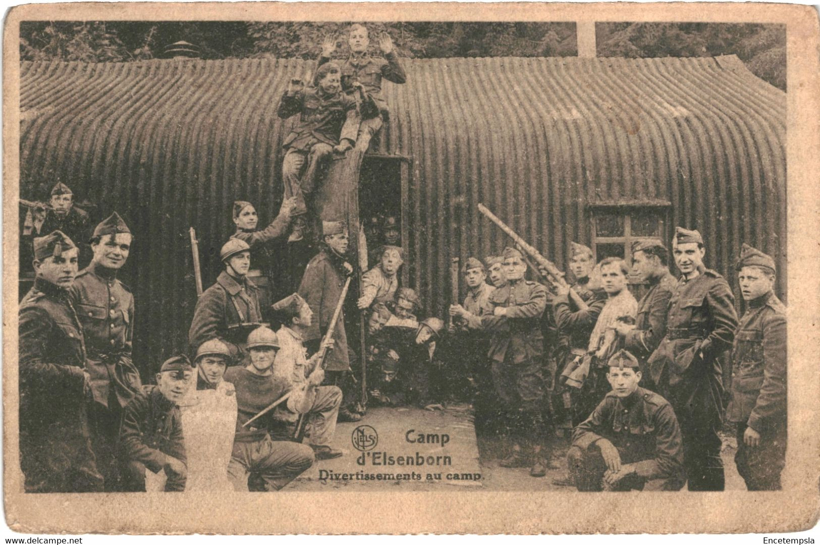 CPA Carte Postale  Belgique-Elsenborn  Camp Divertissements VM51145ok - Butgenbach - Buetgenbach