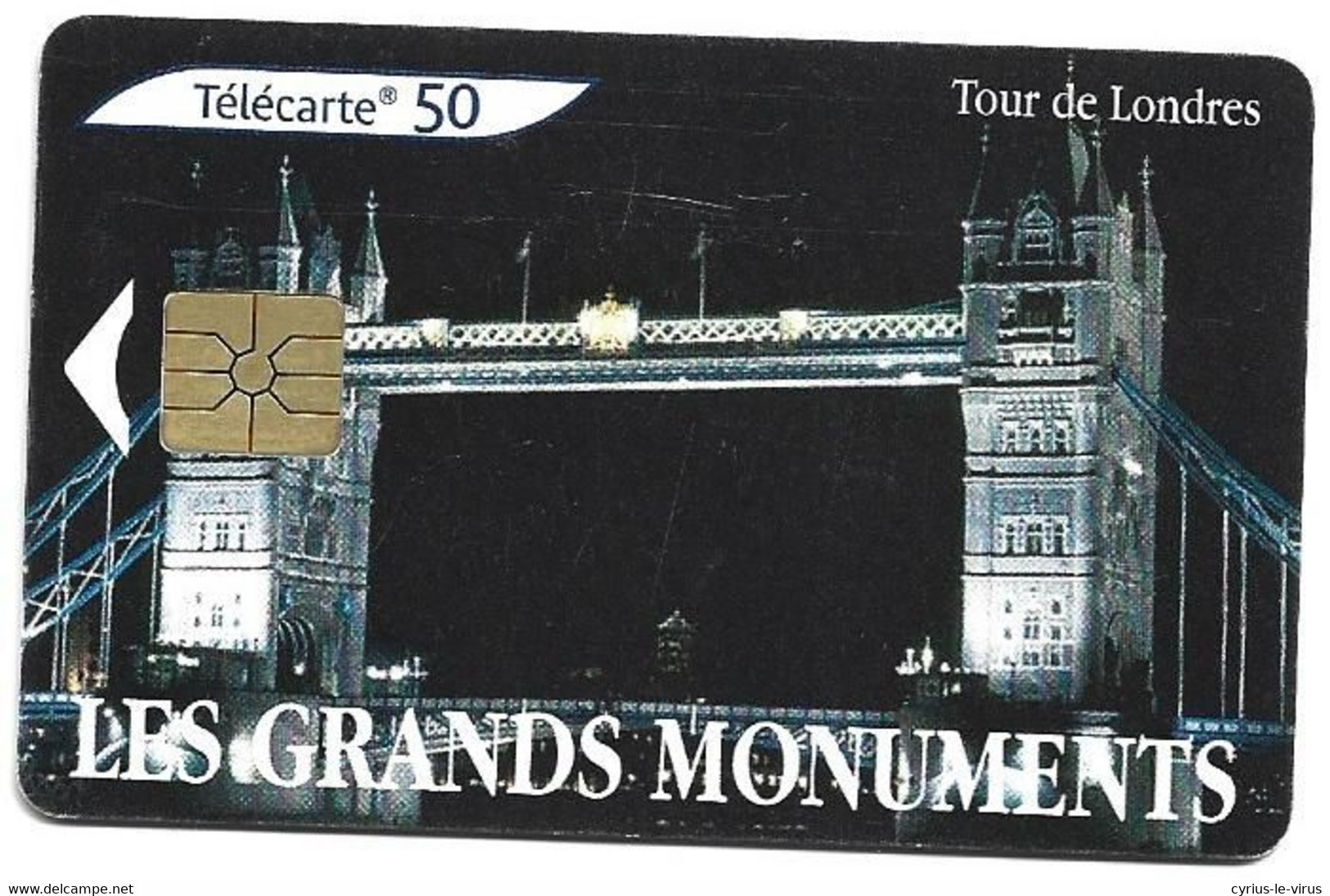 Carte Téléphonique   Les Grands Monuments **  Tour De Londres  ** 2005 - 2005