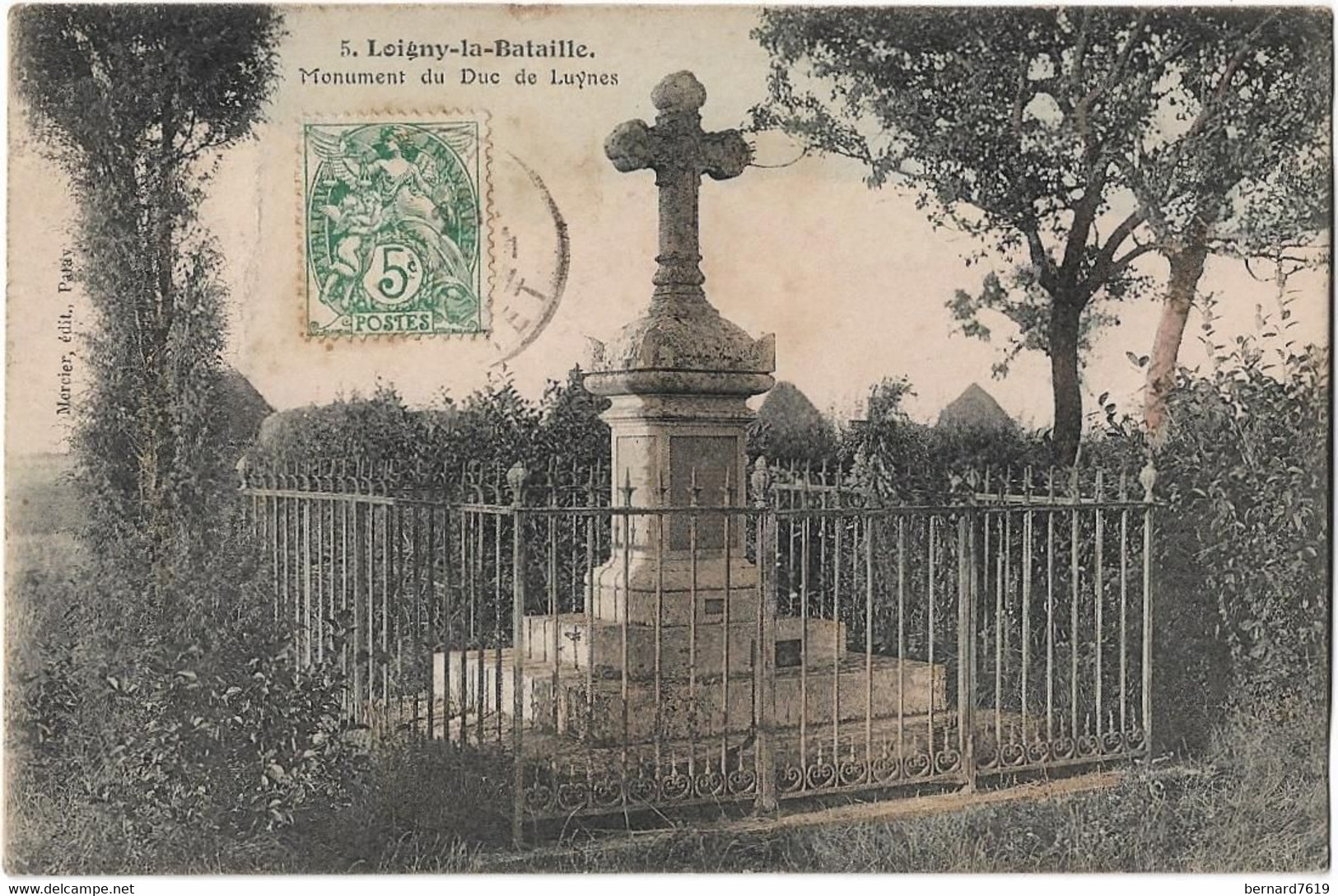 28   Loigny La Bataille  -  Monument   Du Duc   De Luynes - Loigny