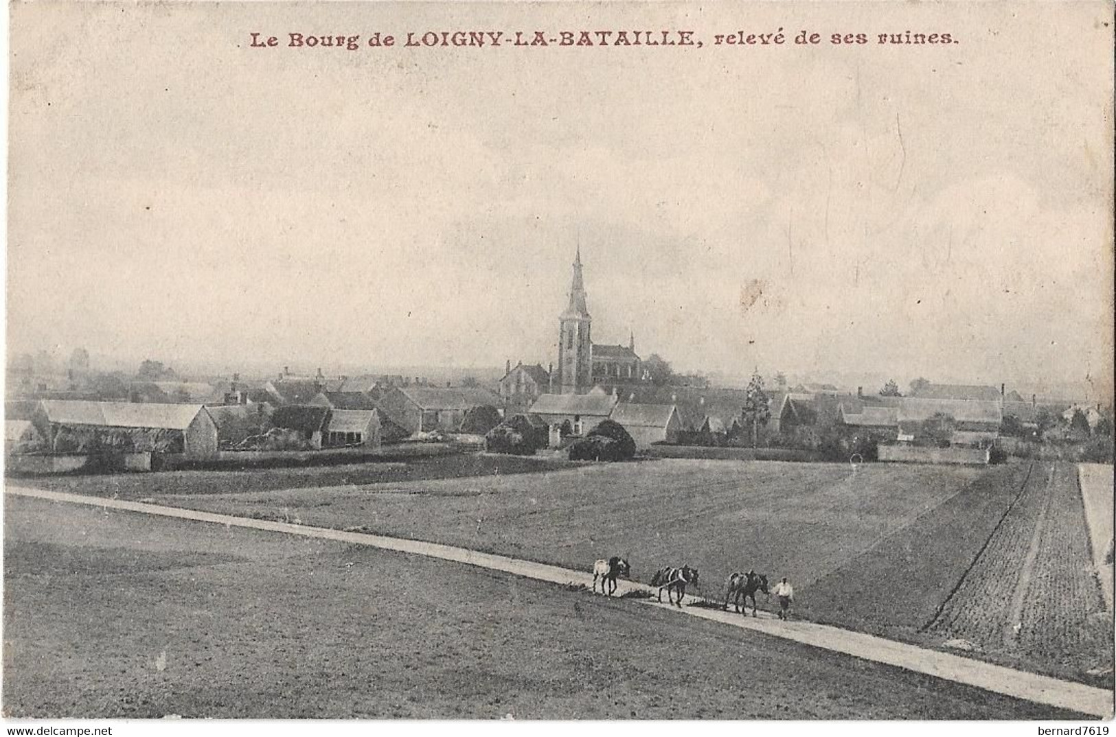 28   Loigny La Bataille  -   Le Bourg Releve De Ses Ruines - Loigny