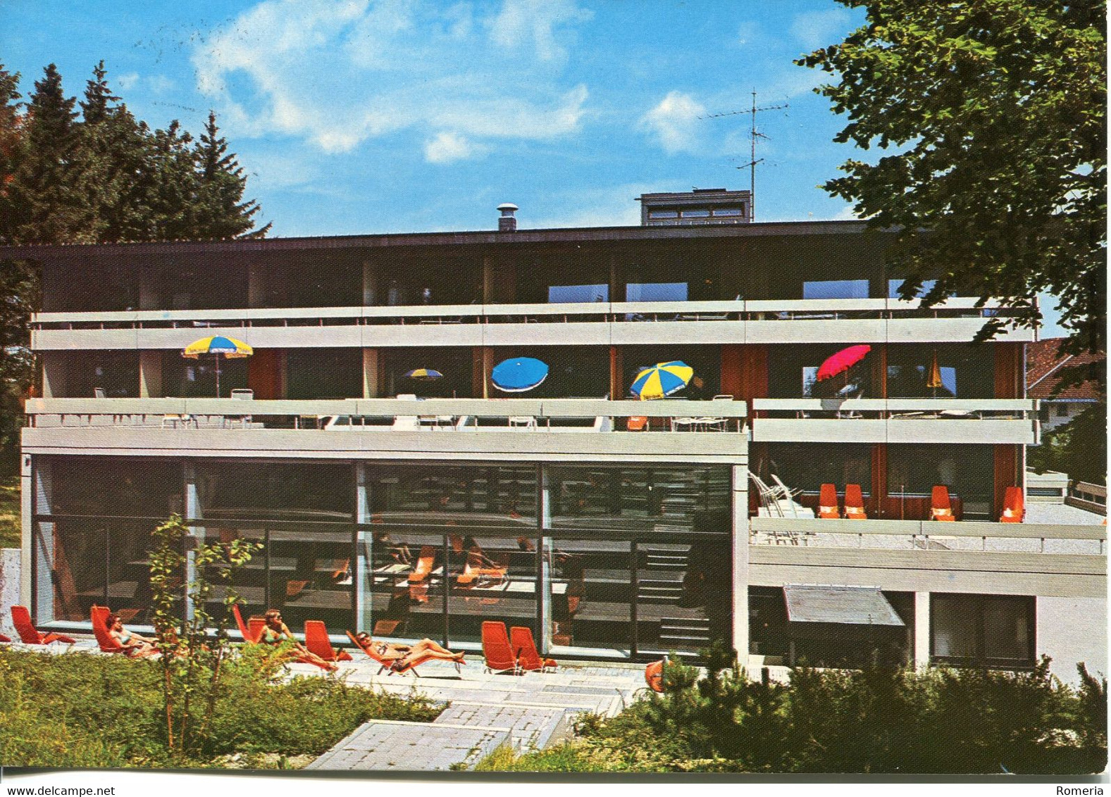 Allemagne - Bade Wurtemberg - Höchenschwand - Neues Sanatorium - Ecrite, Timbrée - Höchenschwand