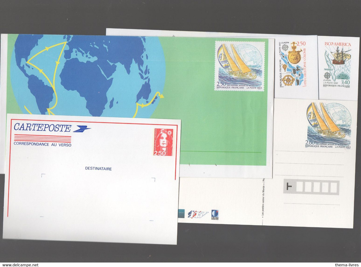 Lot De 5 Entiers Postaux  Récents NEUFS   (M4007) - Collections & Lots: Stationery & PAP