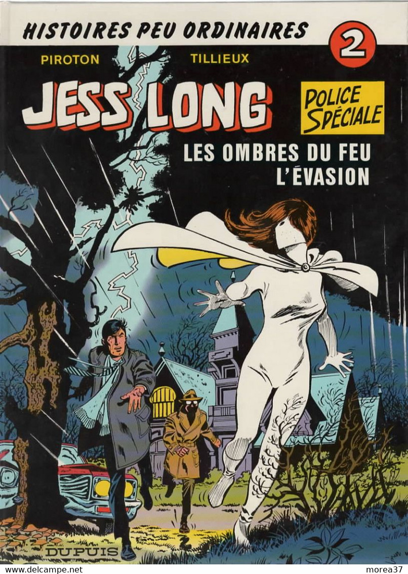 JESS LONG  "Les Ombres Du Feu "   De PIROTON/ TILLIEUX    DUPUIS - Jess Long