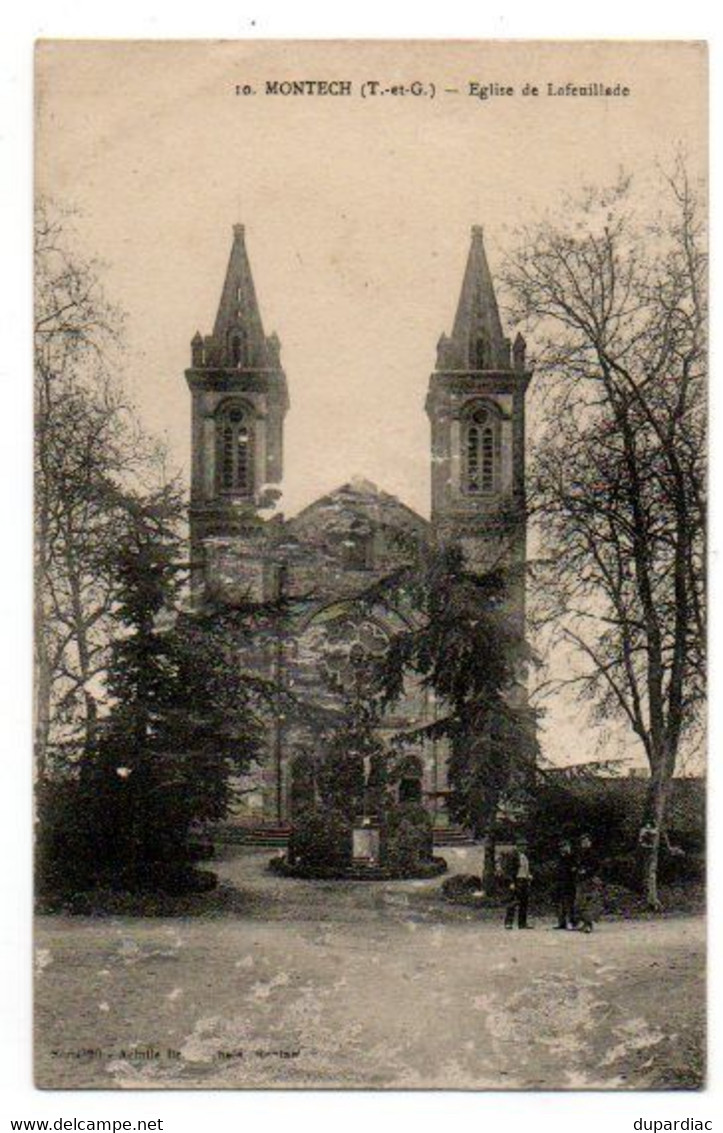 82 - Tarn Et Garonne / MONTECH -- Eglise De Lafeuillade. - Montech