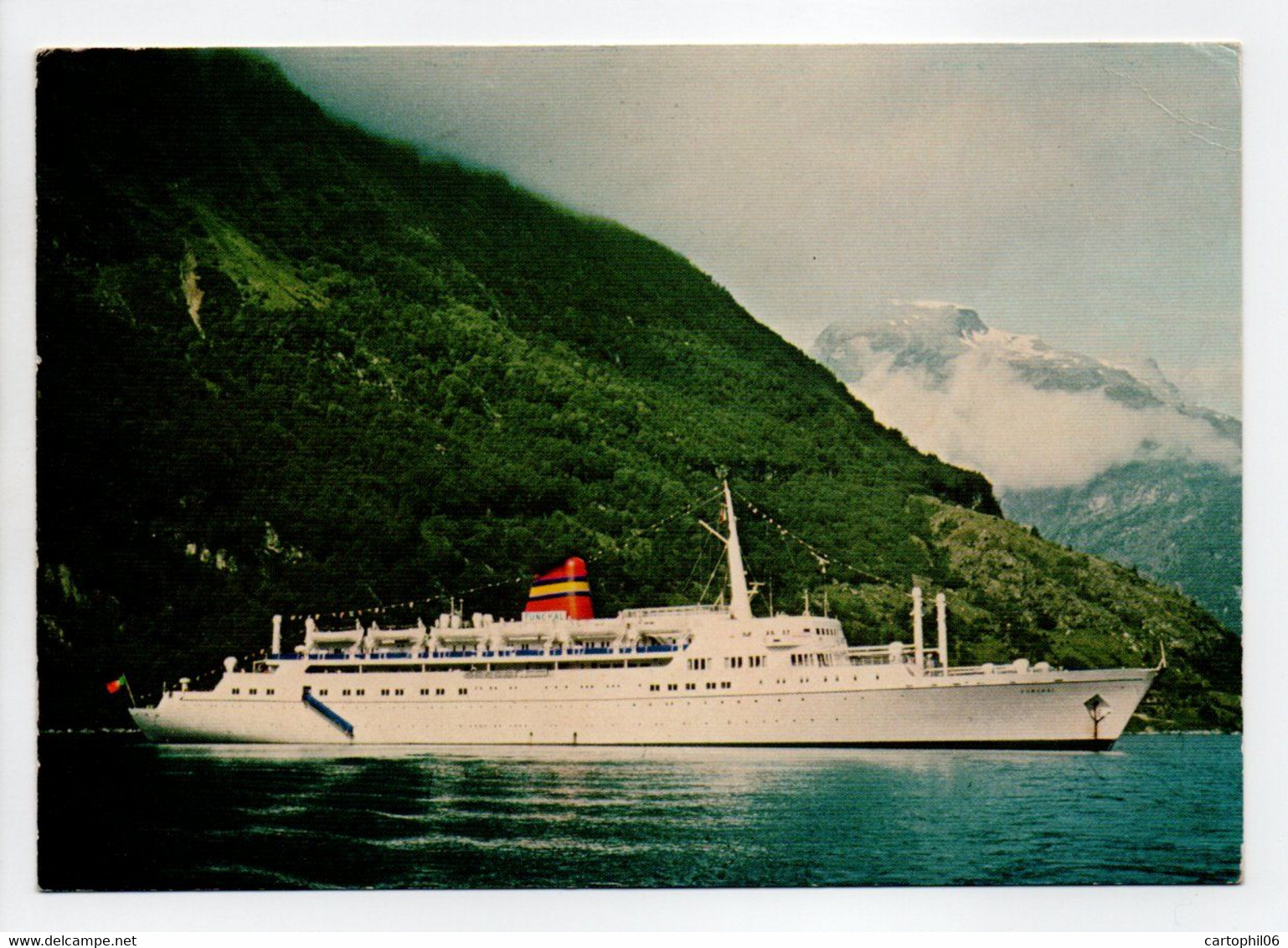 - Carte Postale NORDKAPP (Norvège) Pour NICE (France) 22.7.1985 - Bateau M/S FUNCHAL - ON CRUISE POSTED ON BOARD - - Covers & Documents