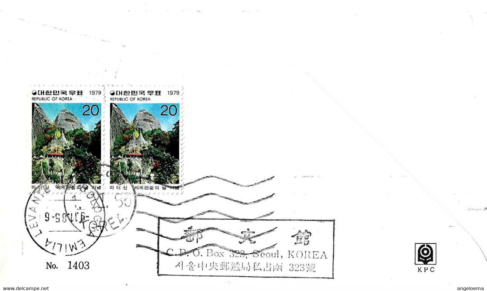 KOREA - 1985 SEOUL 24^ Olimpiade Olympic Games 3 Stamps CANOA Su Busta Fdc Viaggiata Per Italia + Brochure -7666 - Summer 1988: Seoul