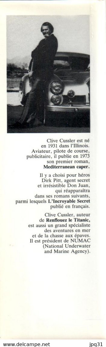 Clive Cussler - Panique à La Maison Blanche - 1986 - Unclassified