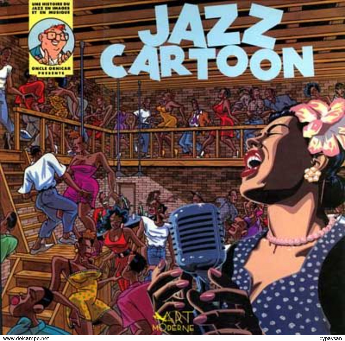 Jazz Cartoon EO BE Art Moderne 10/1989 (BI7)