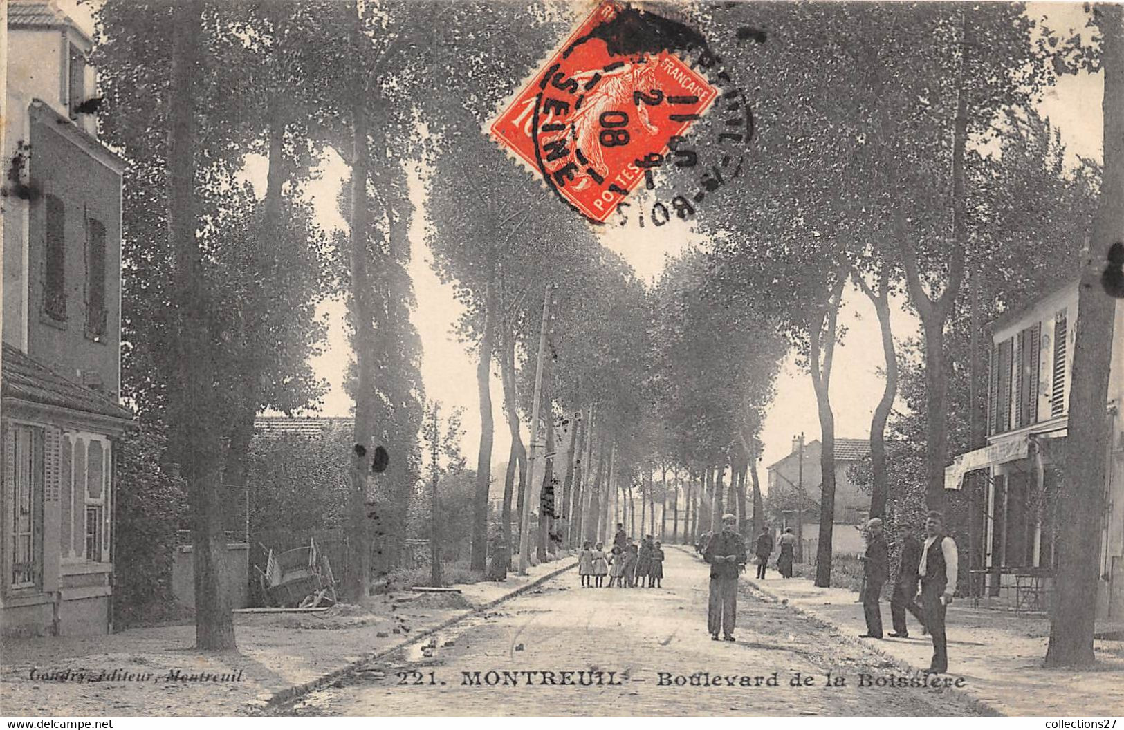 93-MONTREUIL-SOUS-BOIS- BOULEVARD DE LA BOISSIERE - Montreuil