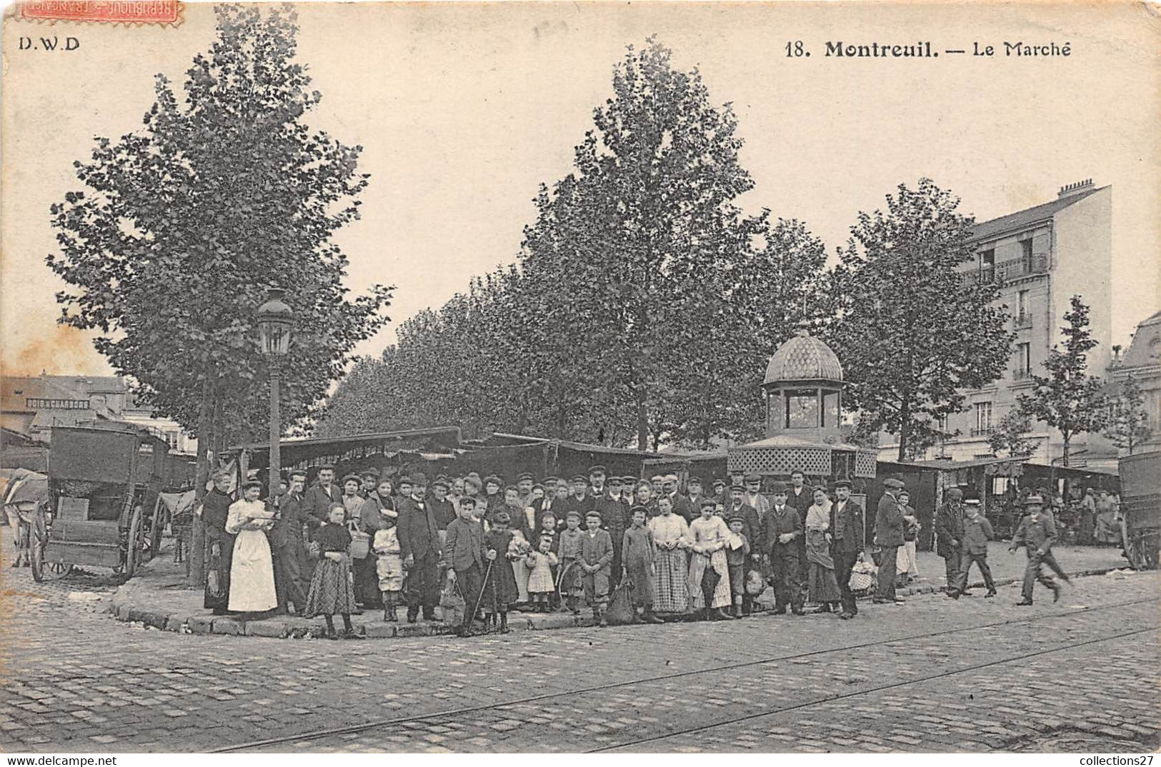 93-MONTREUIL-SOUS-BOIS-LE MARCHE - Montreuil