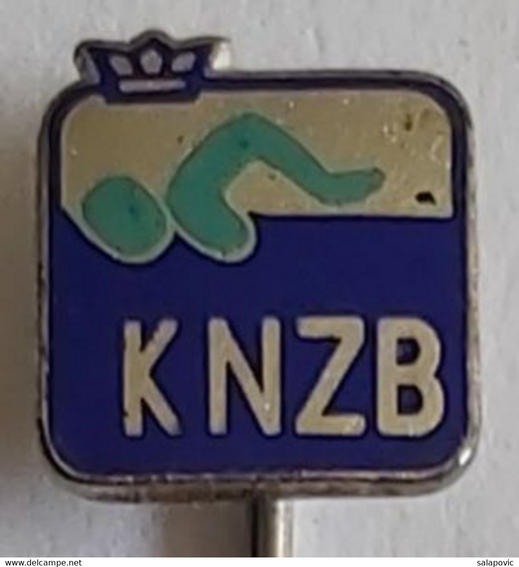 KNZB, Koninklijke Nederlandse Zwem Bond Netherlands Swimming  Federation Association Union PIN A8/10 - Zwemmen